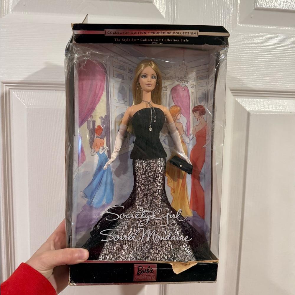 2001 Society Girl Barbie In Box Collector Edition Mattel Vintage 2000s
